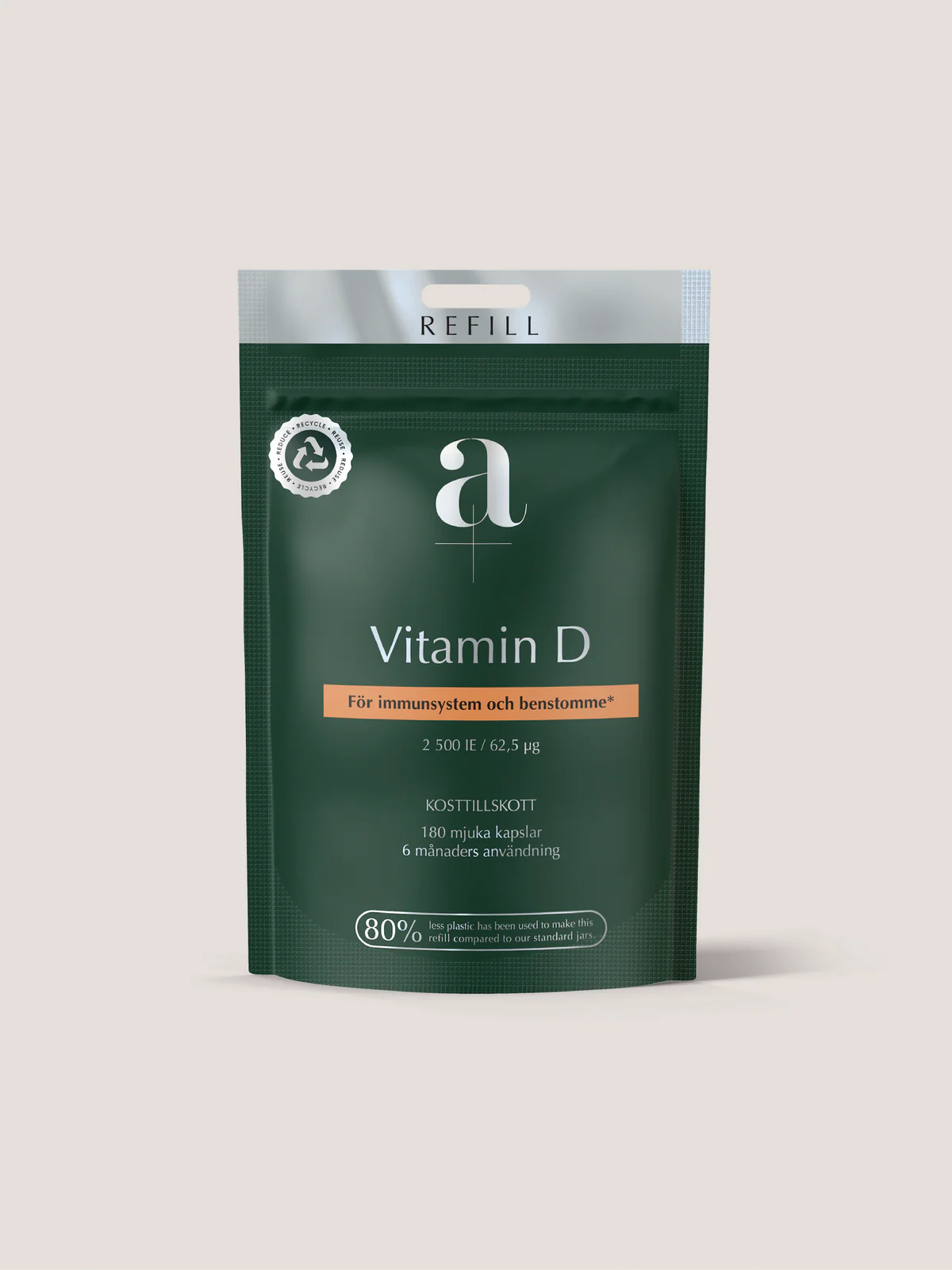 A+ D-vitamin genopfyldning